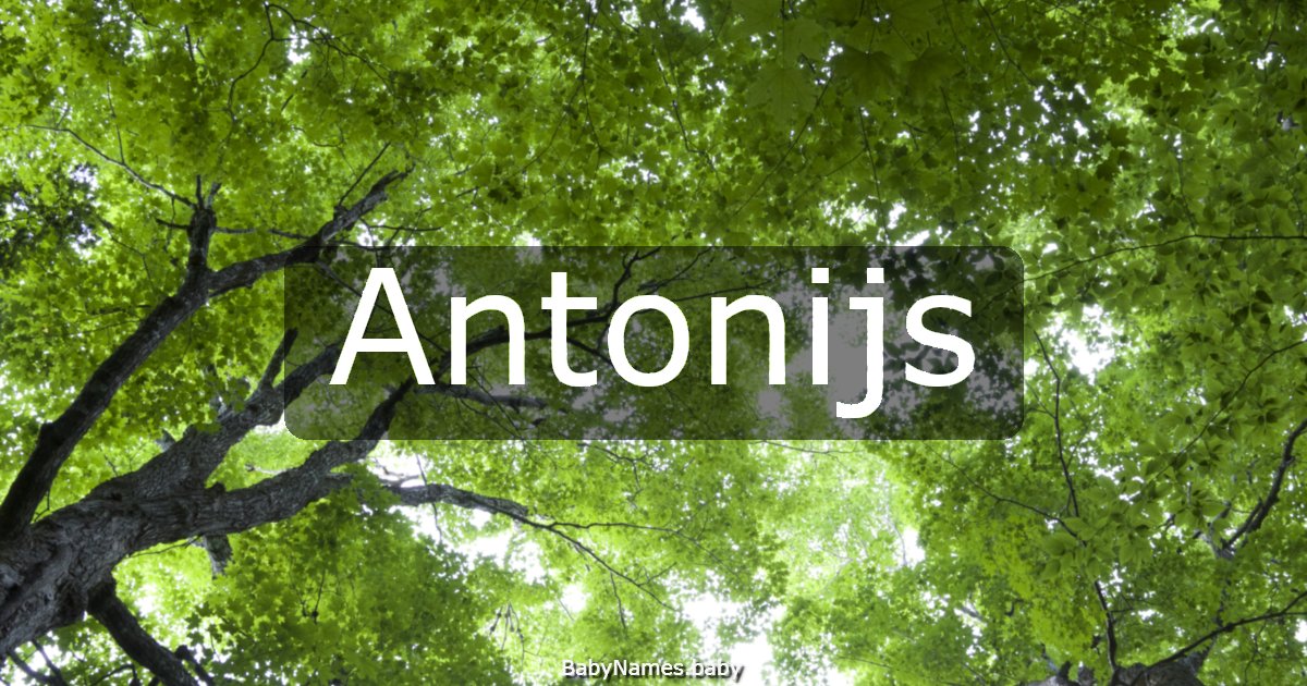 Antonijs