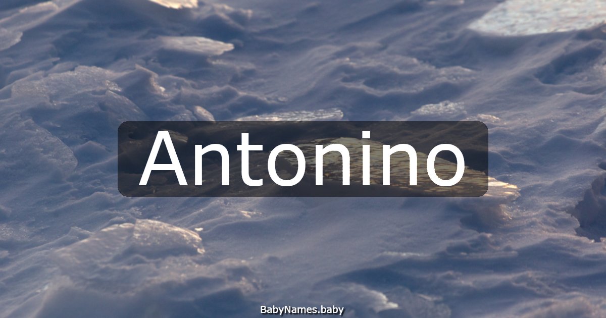 Antonino