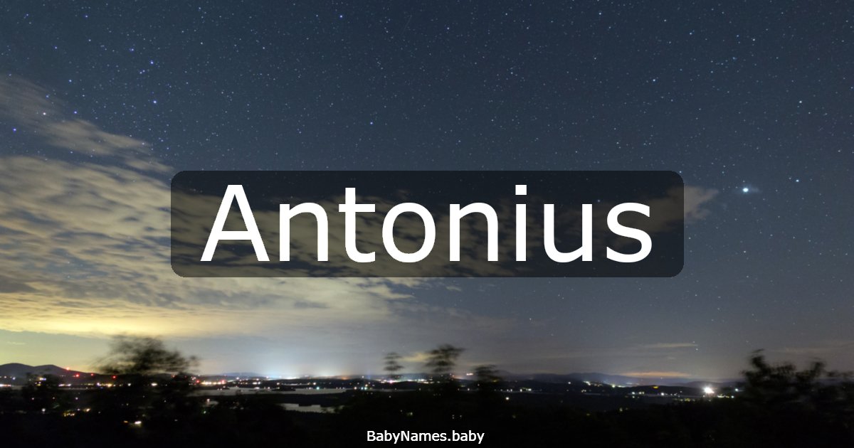 Antonius