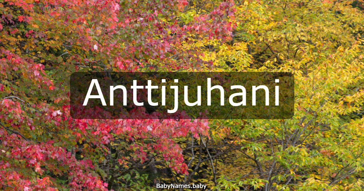 Anttijuhani