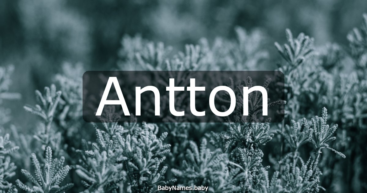 Antton