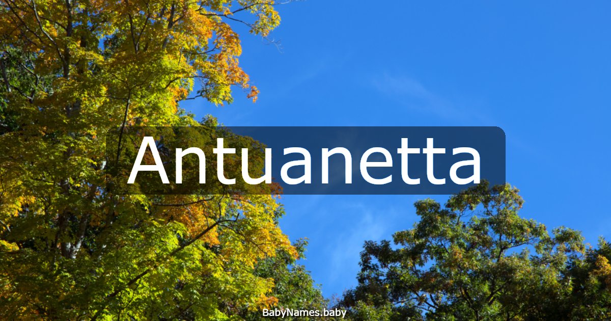 Antuanetta