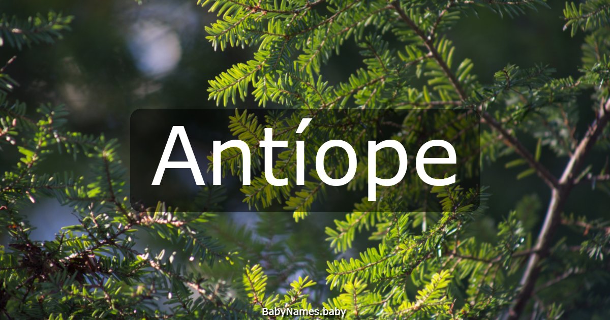 Antíope