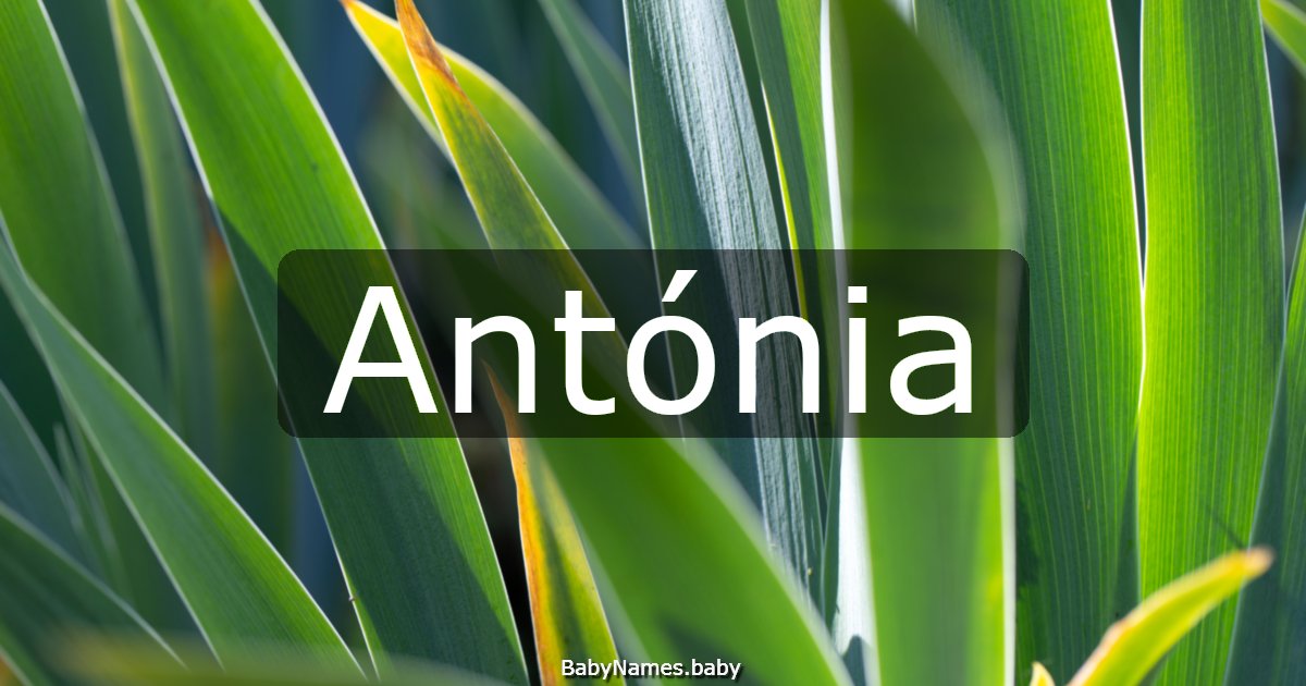 Antónia
