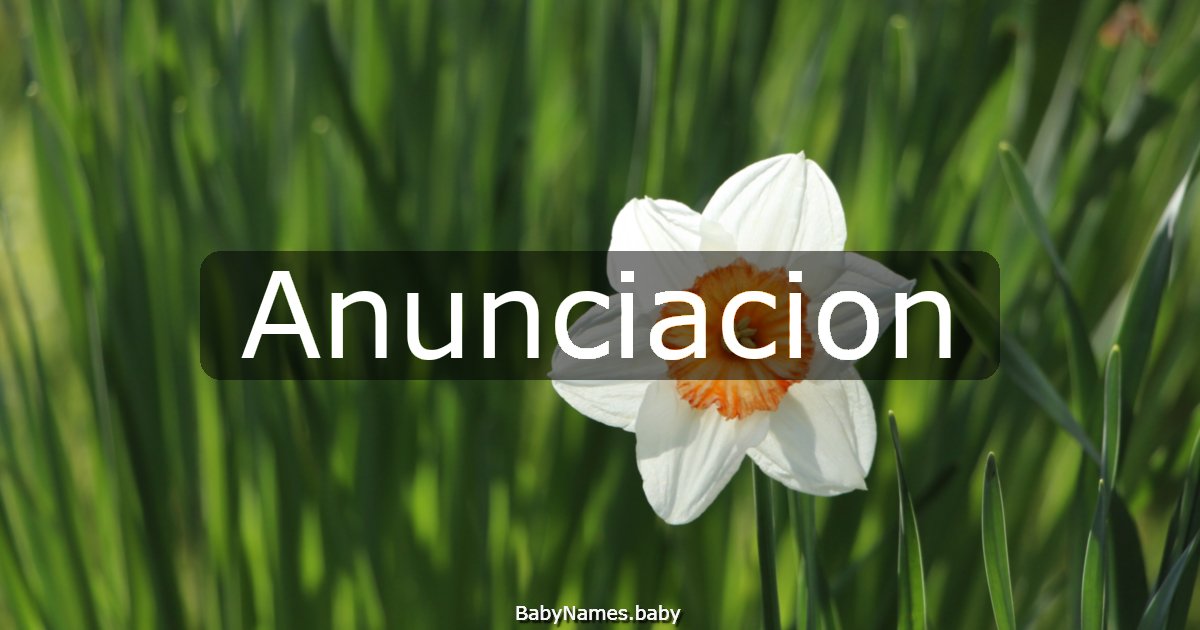 Anunciacion