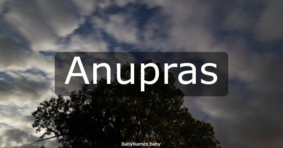 Anupras