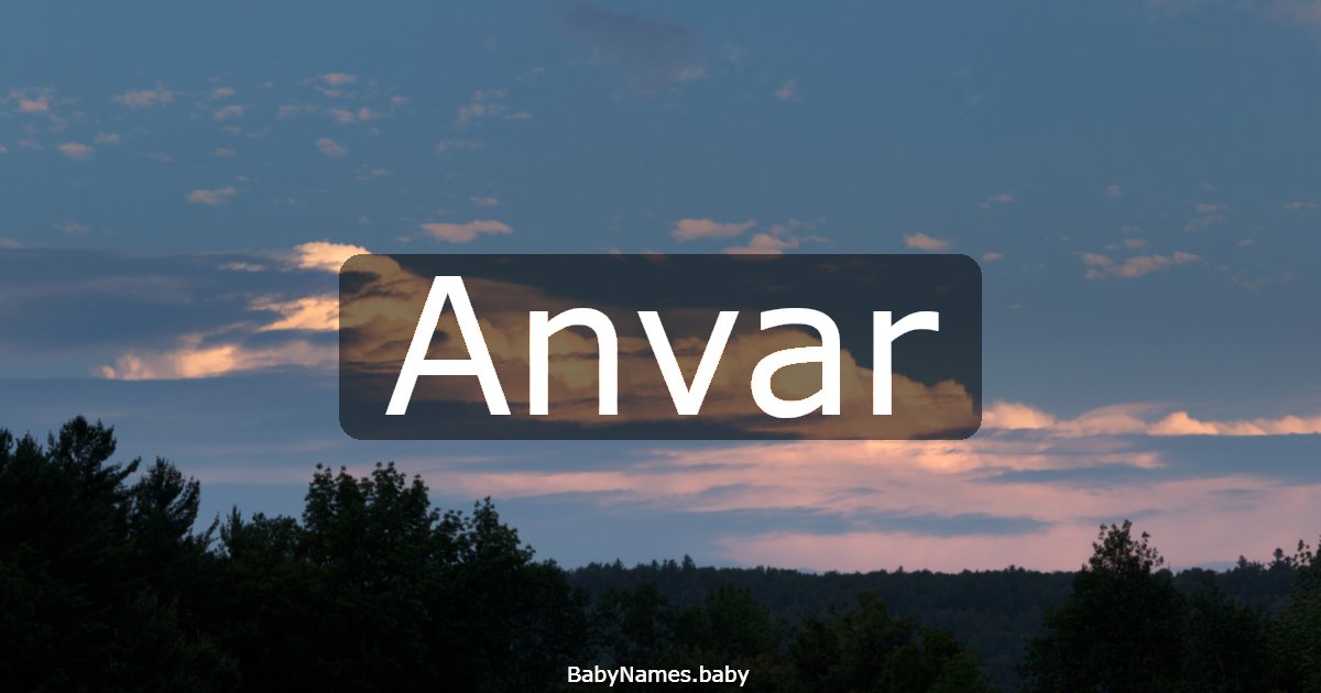 Anvar