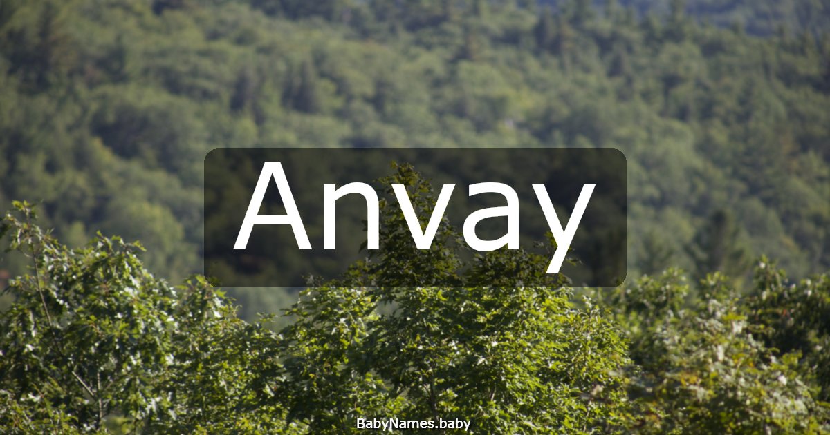 Anvay
