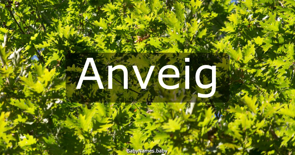 Anveig