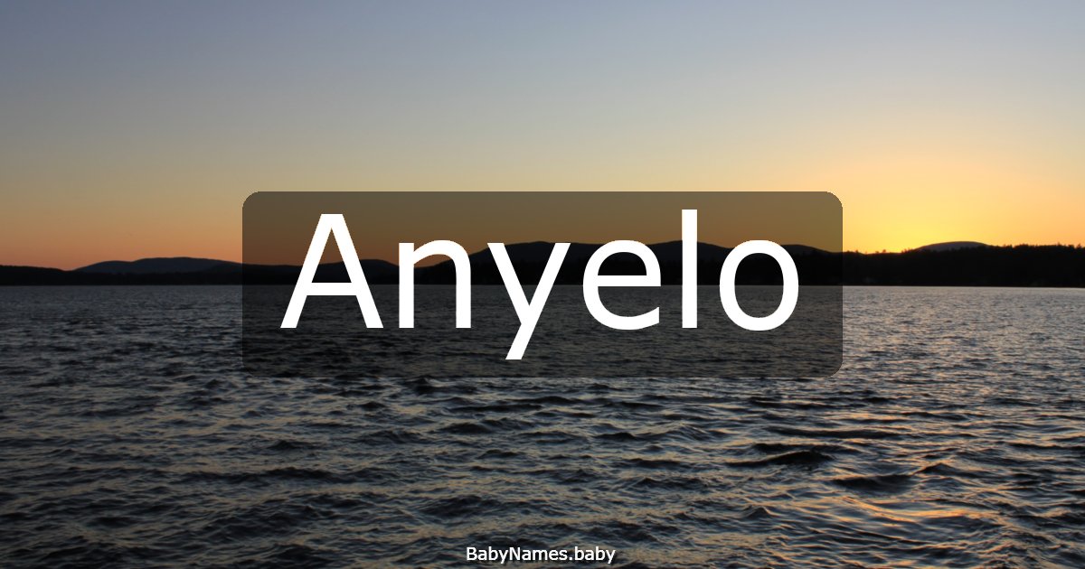 Anyelo