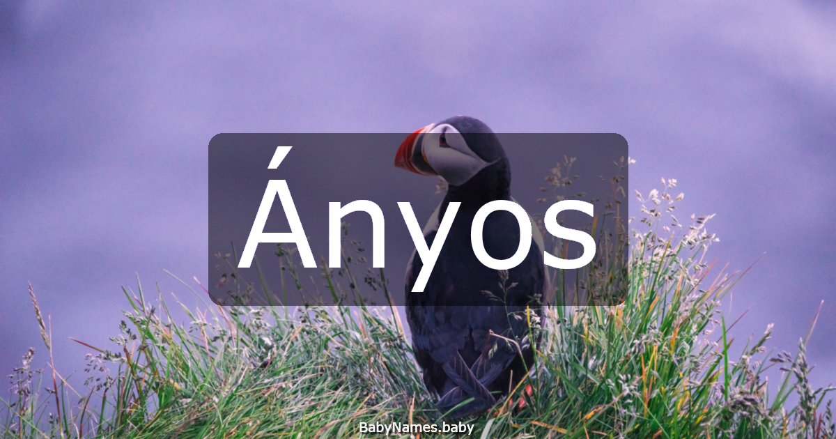 Ányos