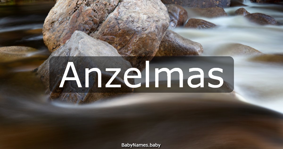 Anzelmas
