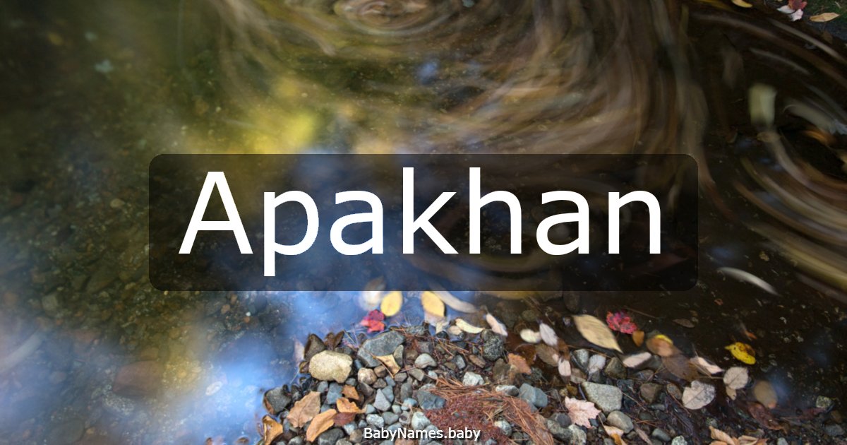 Apakhan