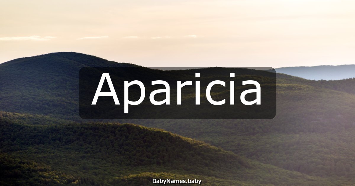 Aparicia