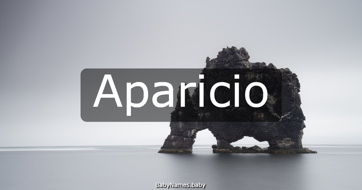 Aparicio