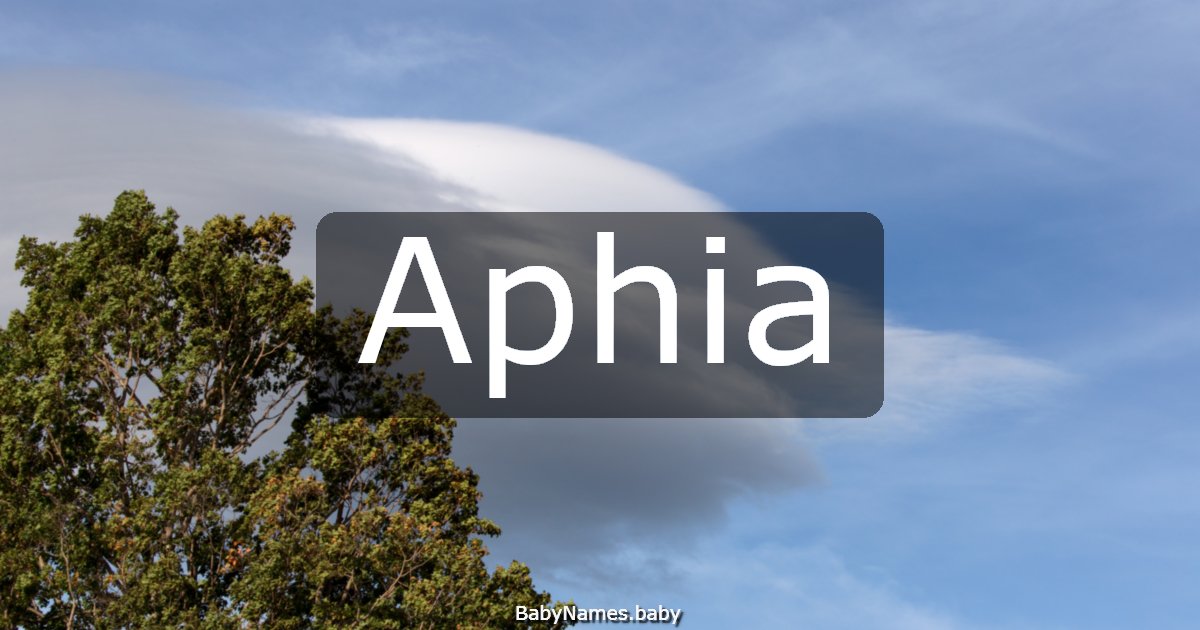 Aphia