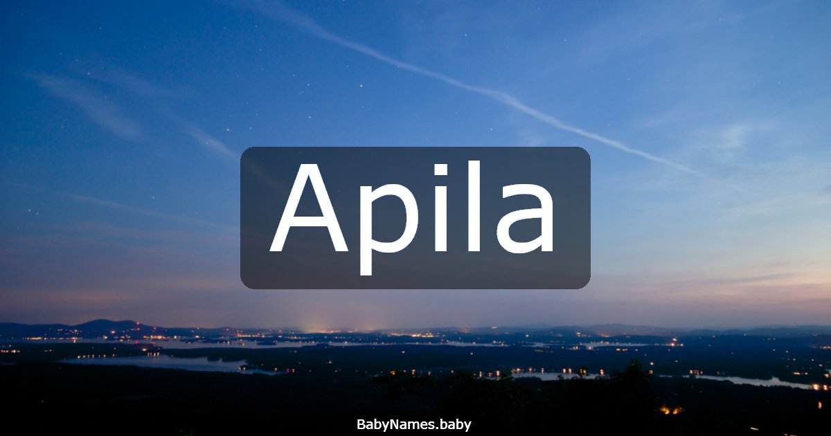 Apila