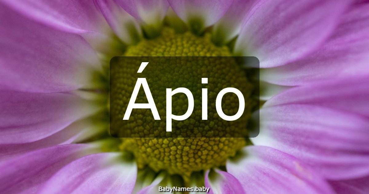 Ápio