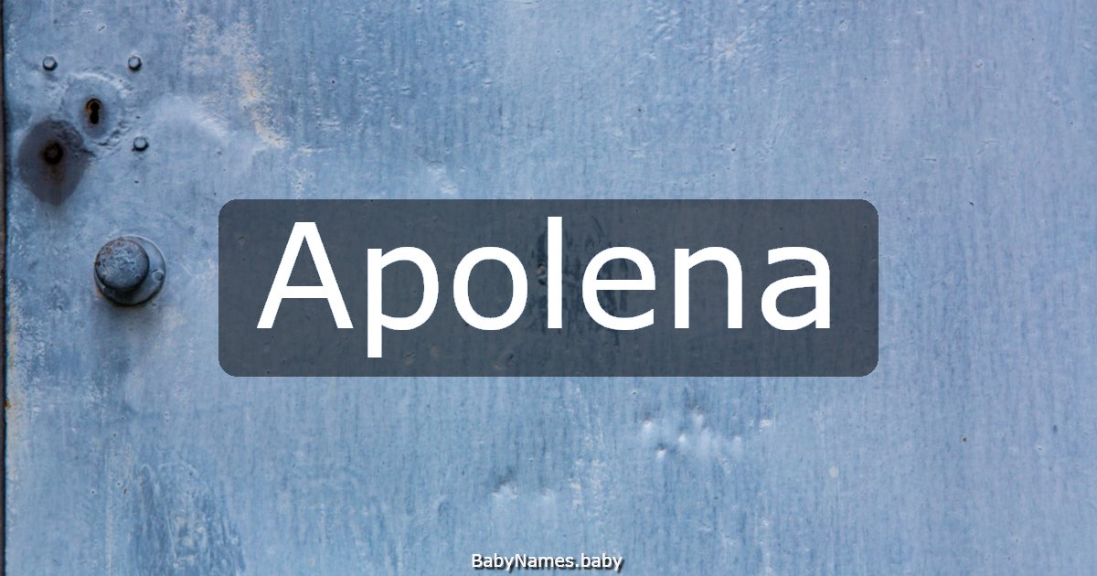 Apolena