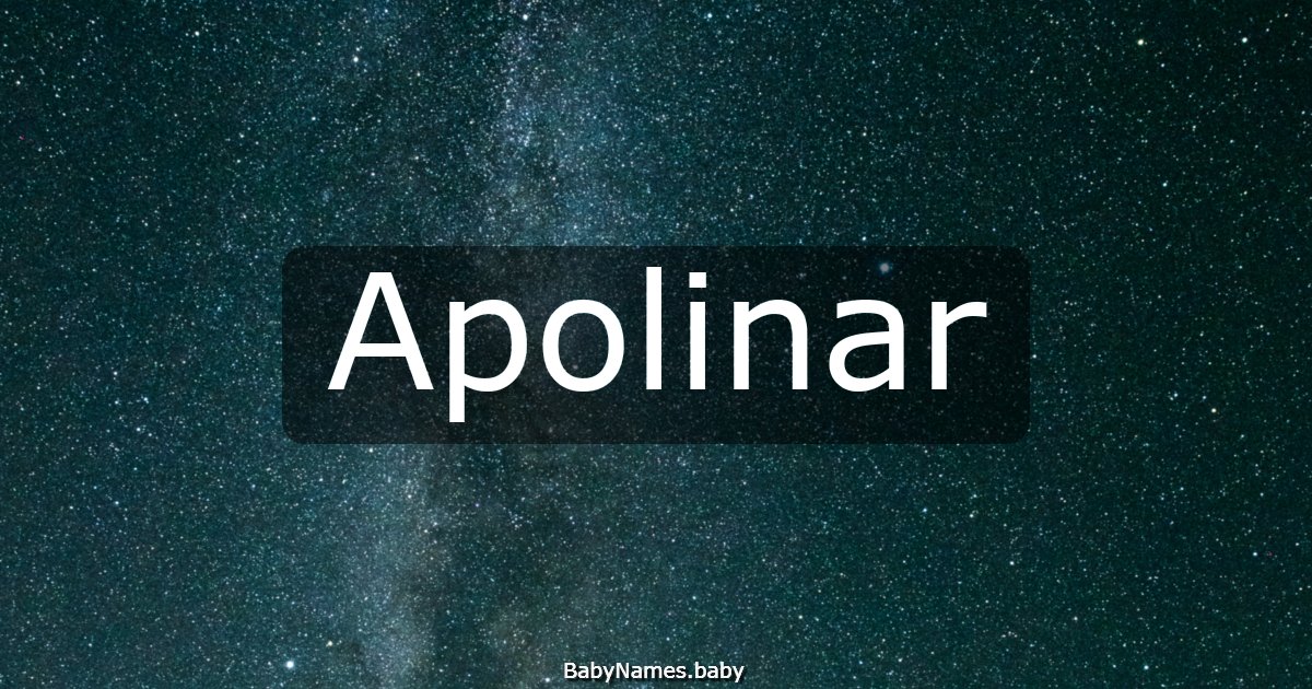 Apolinar