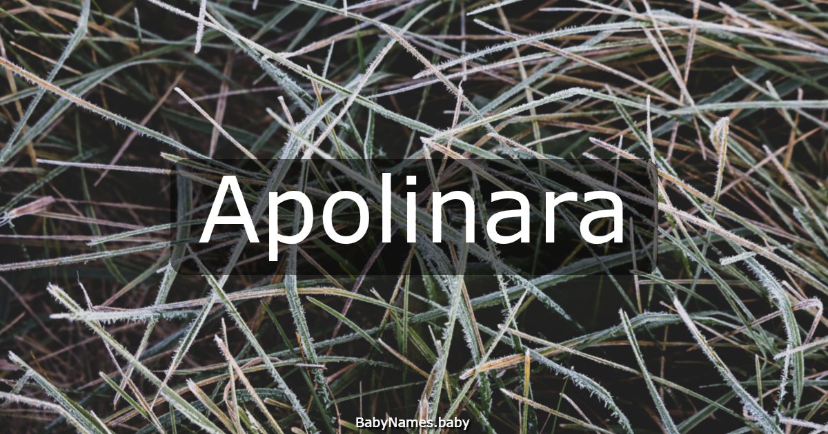 Apolinara