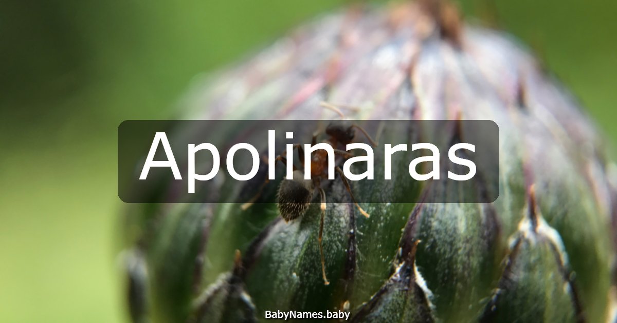 Apolinaras