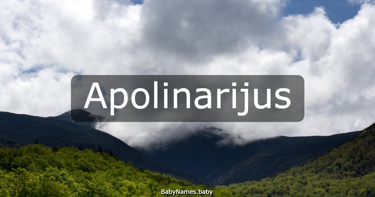 Apolinarijus
