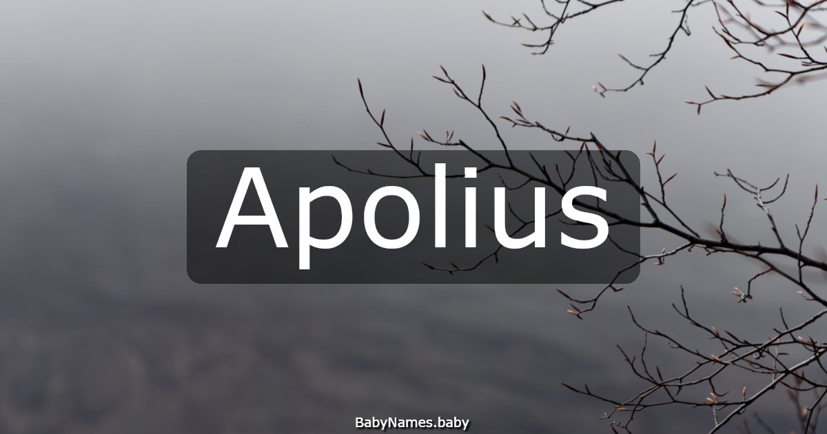 Apolius
