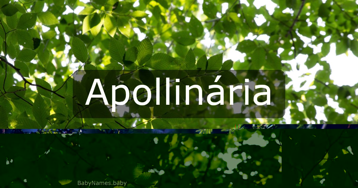 Apollinária