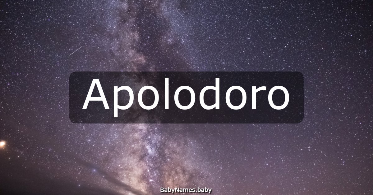 Apolodoro