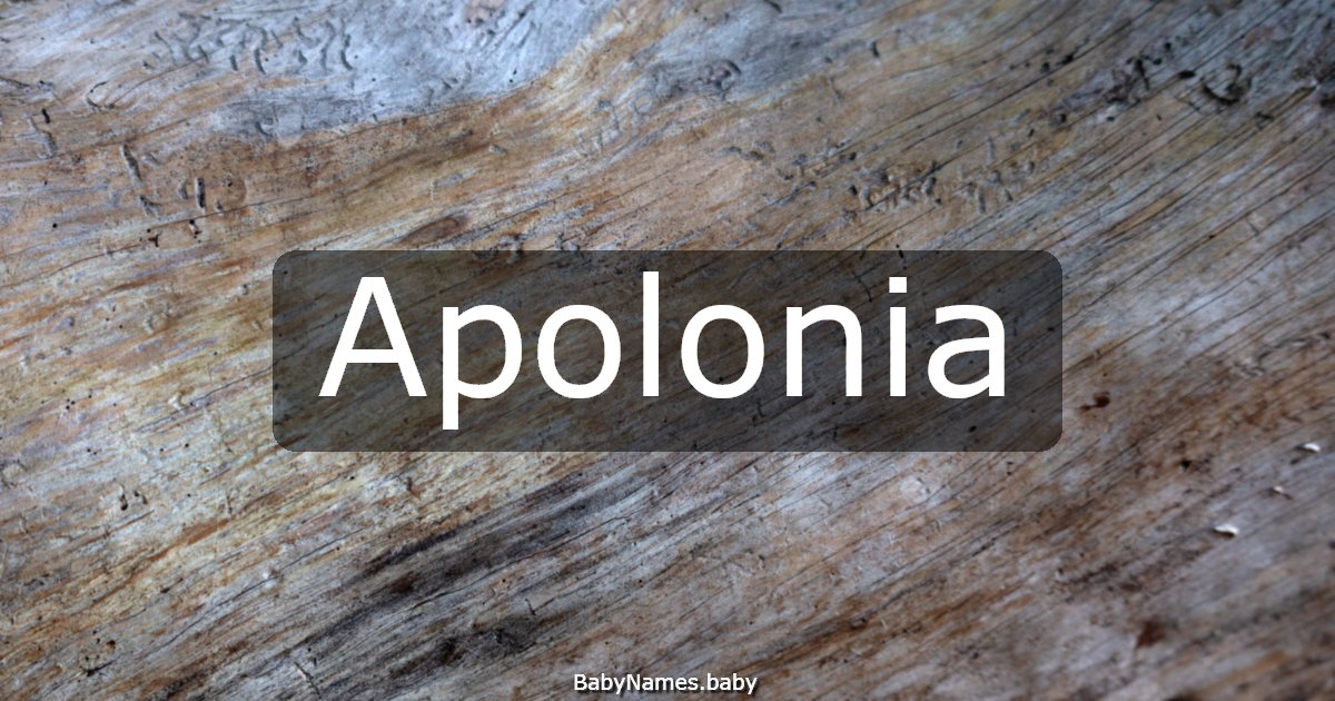 Apolonia