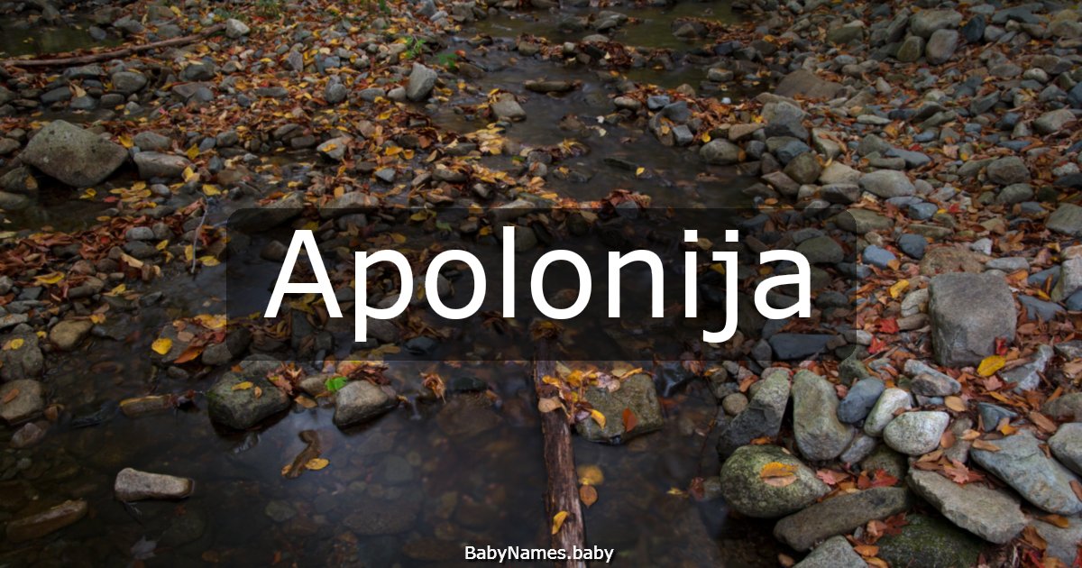 Apolonija