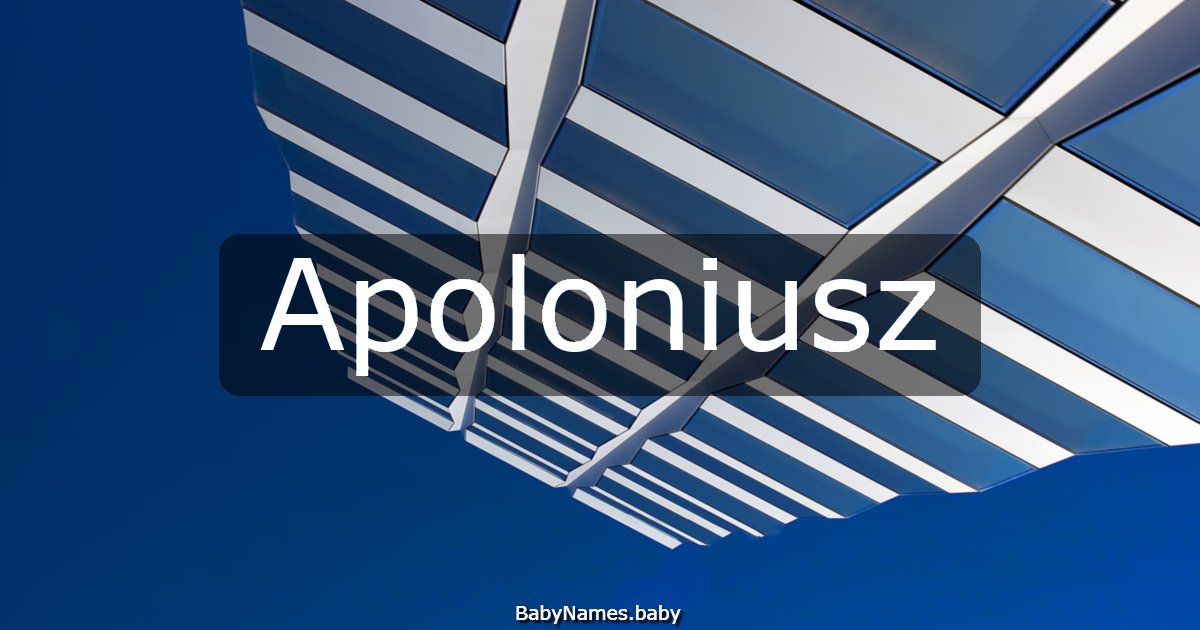 Apoloniusz