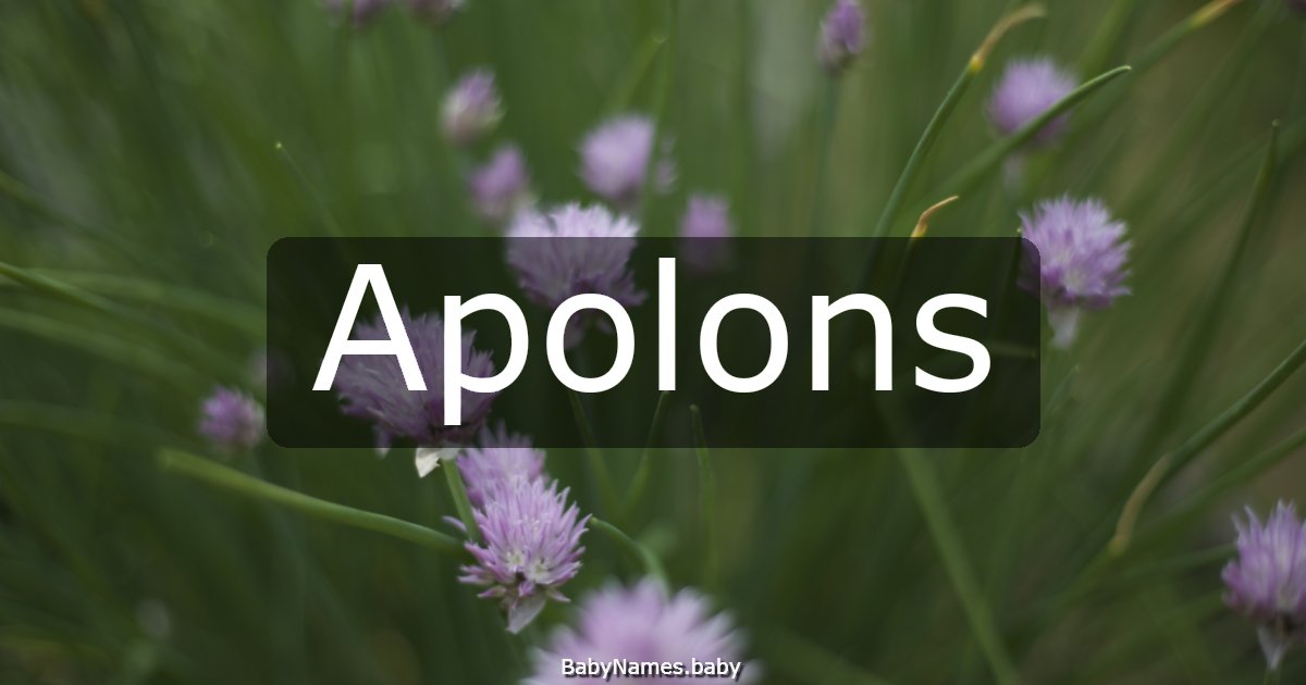 Apolons