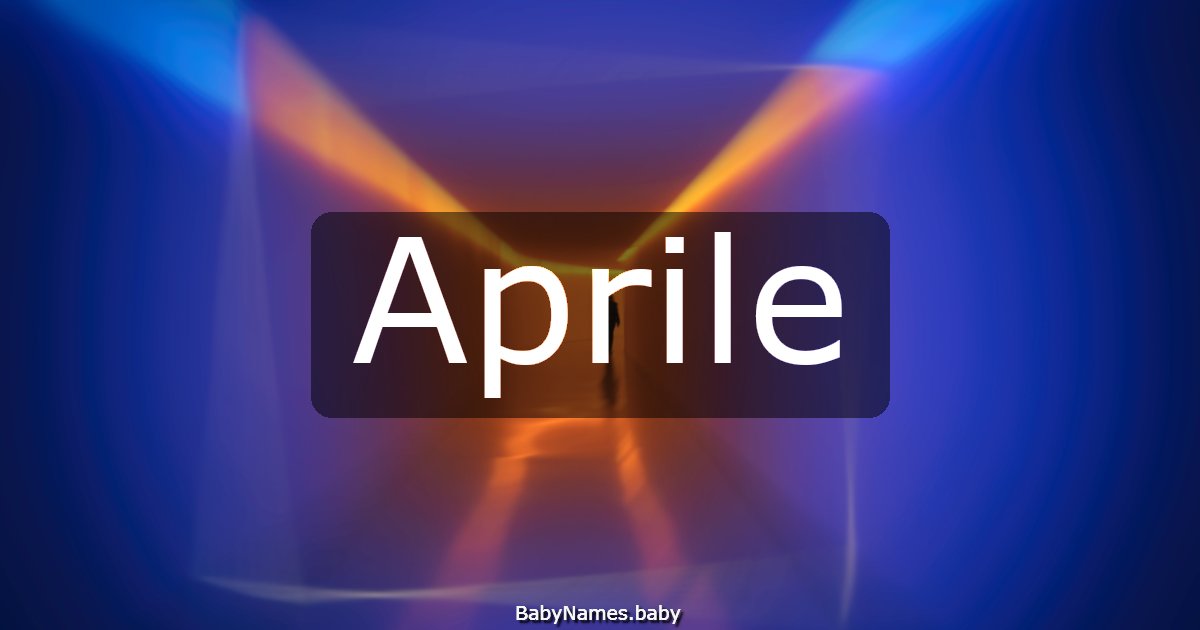 Aprile