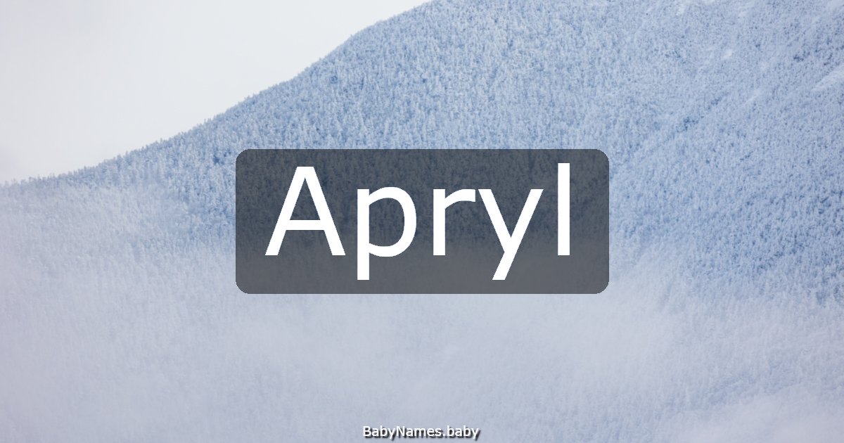 Apryl