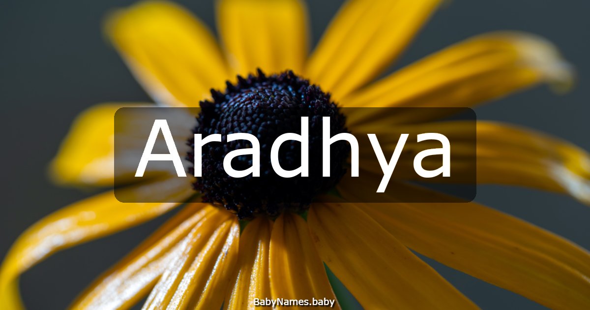 Aradhya