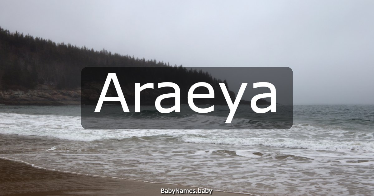 Araeya