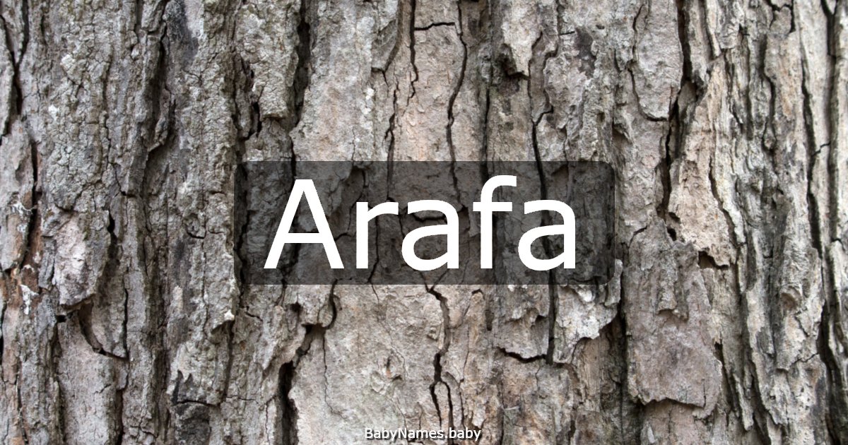 Arafa