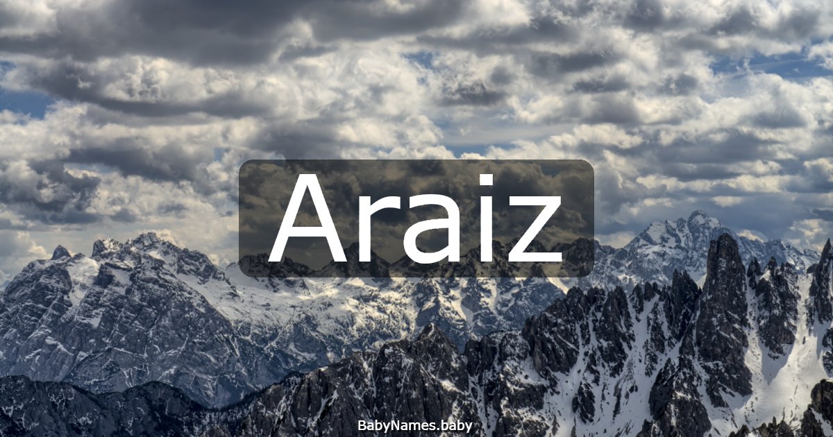 Araiz