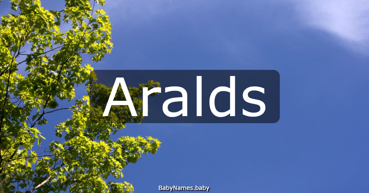 Aralds