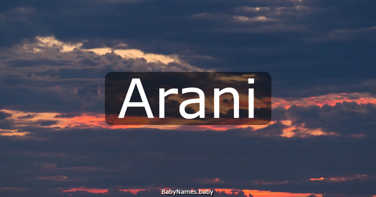 Arani