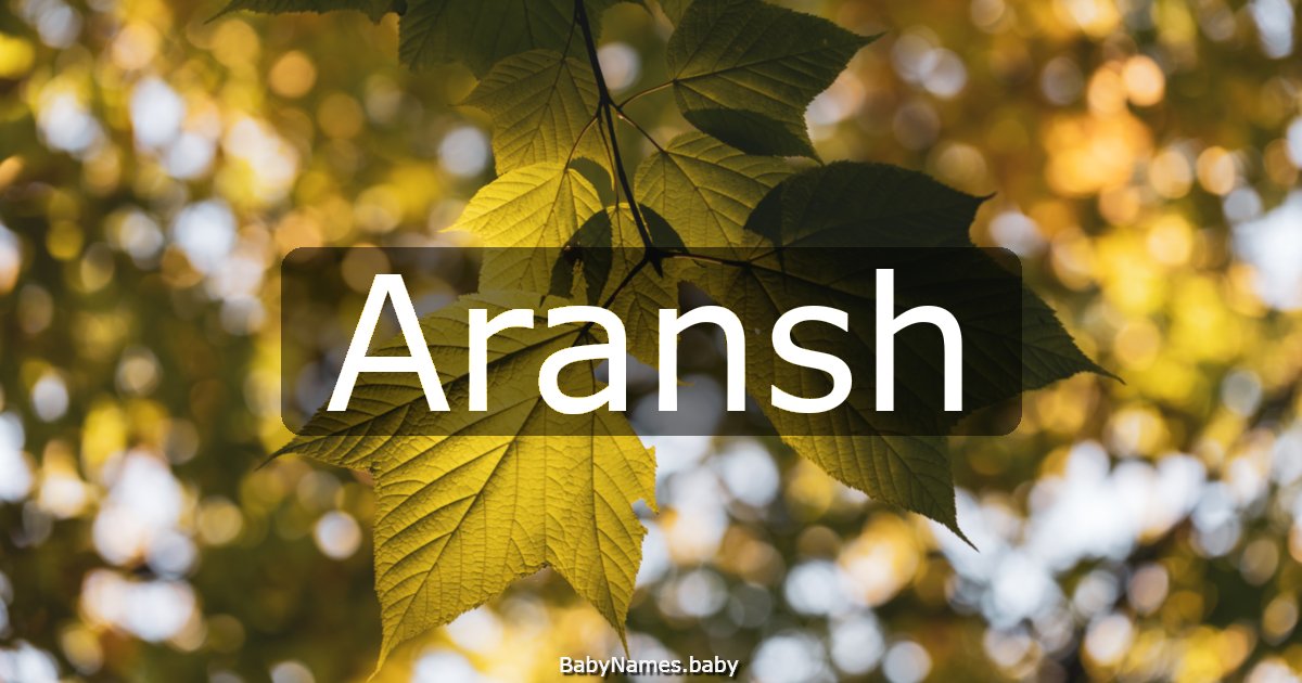 Aransh