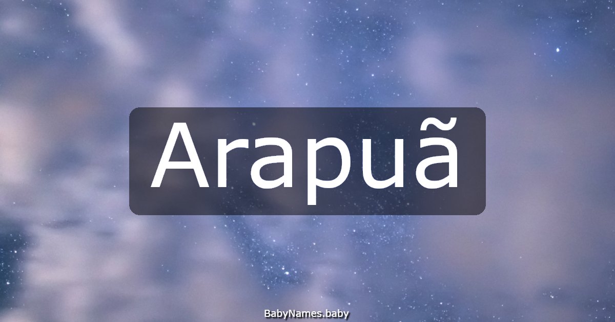 Arapuã
