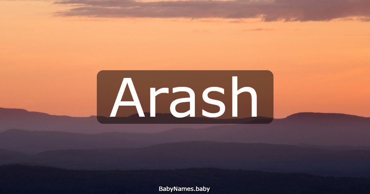 Arash
