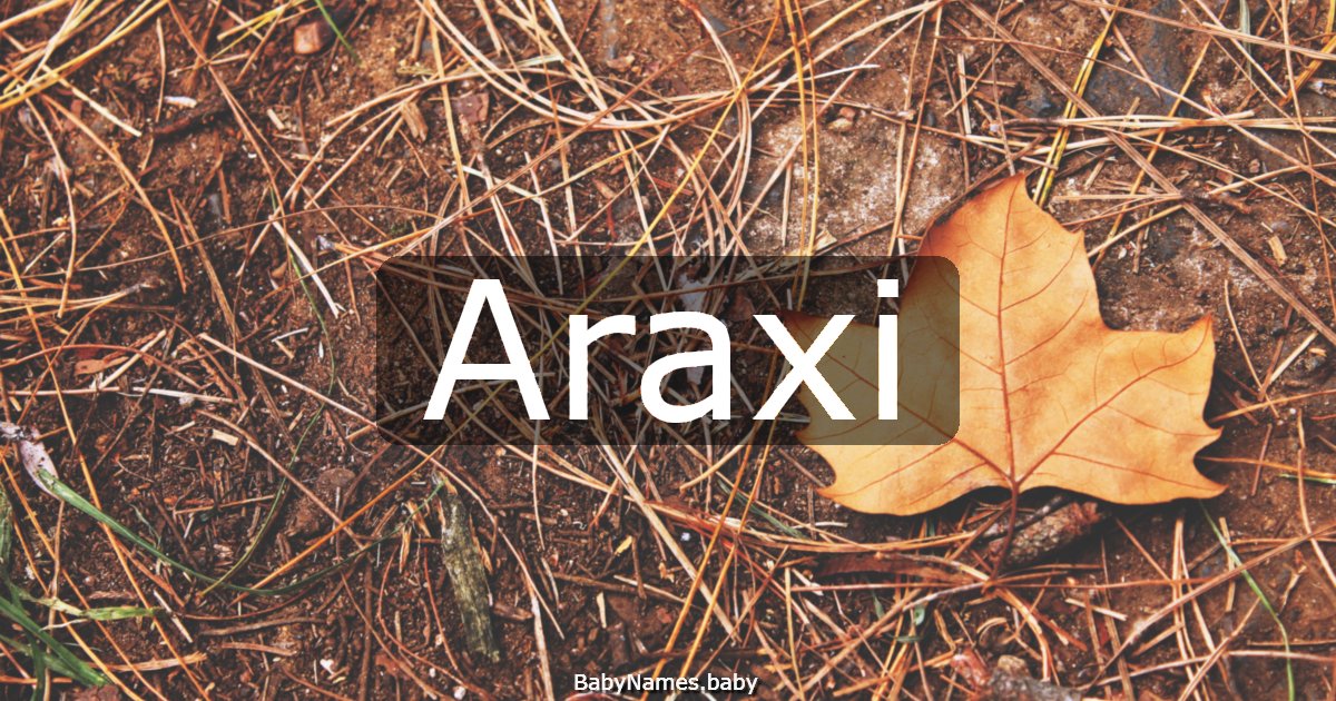 Araxi