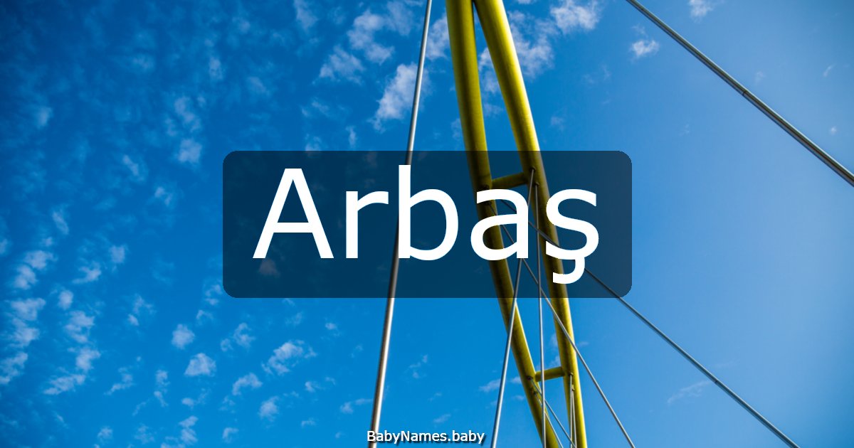 Arbaş