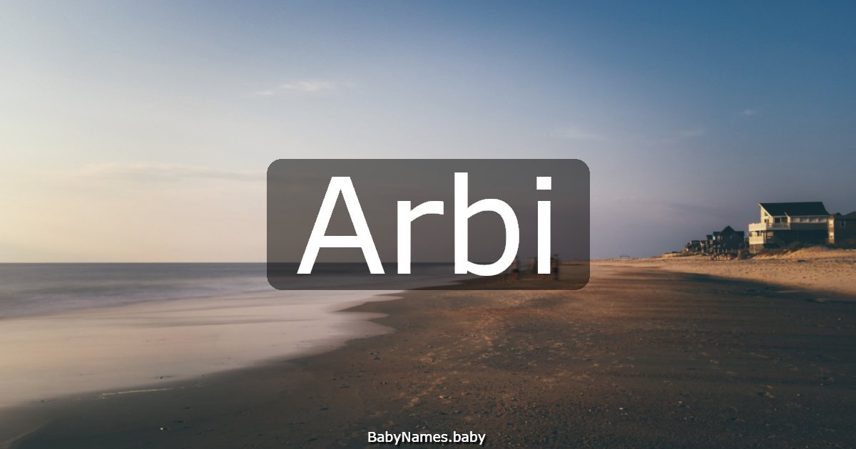 Arbi