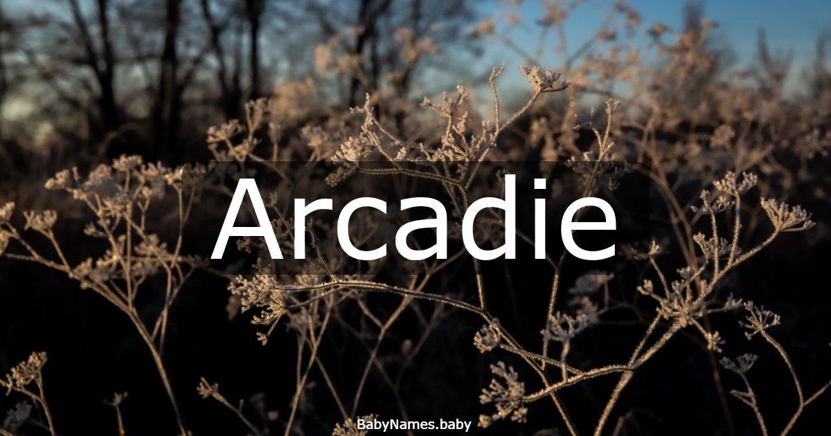 Arcadie