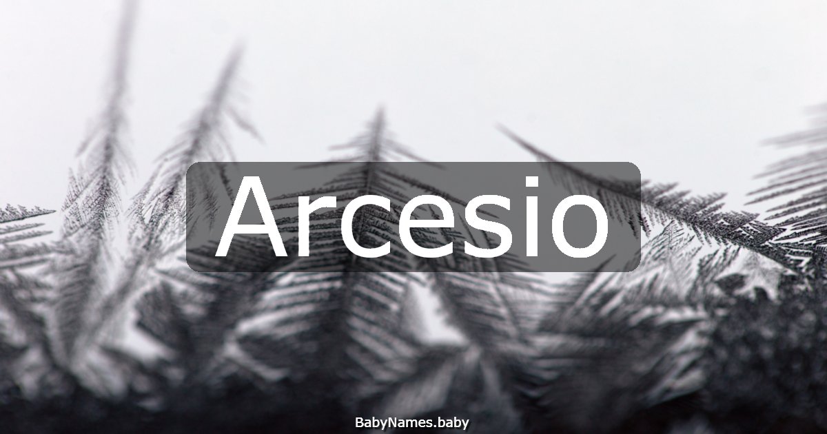 Arcesio